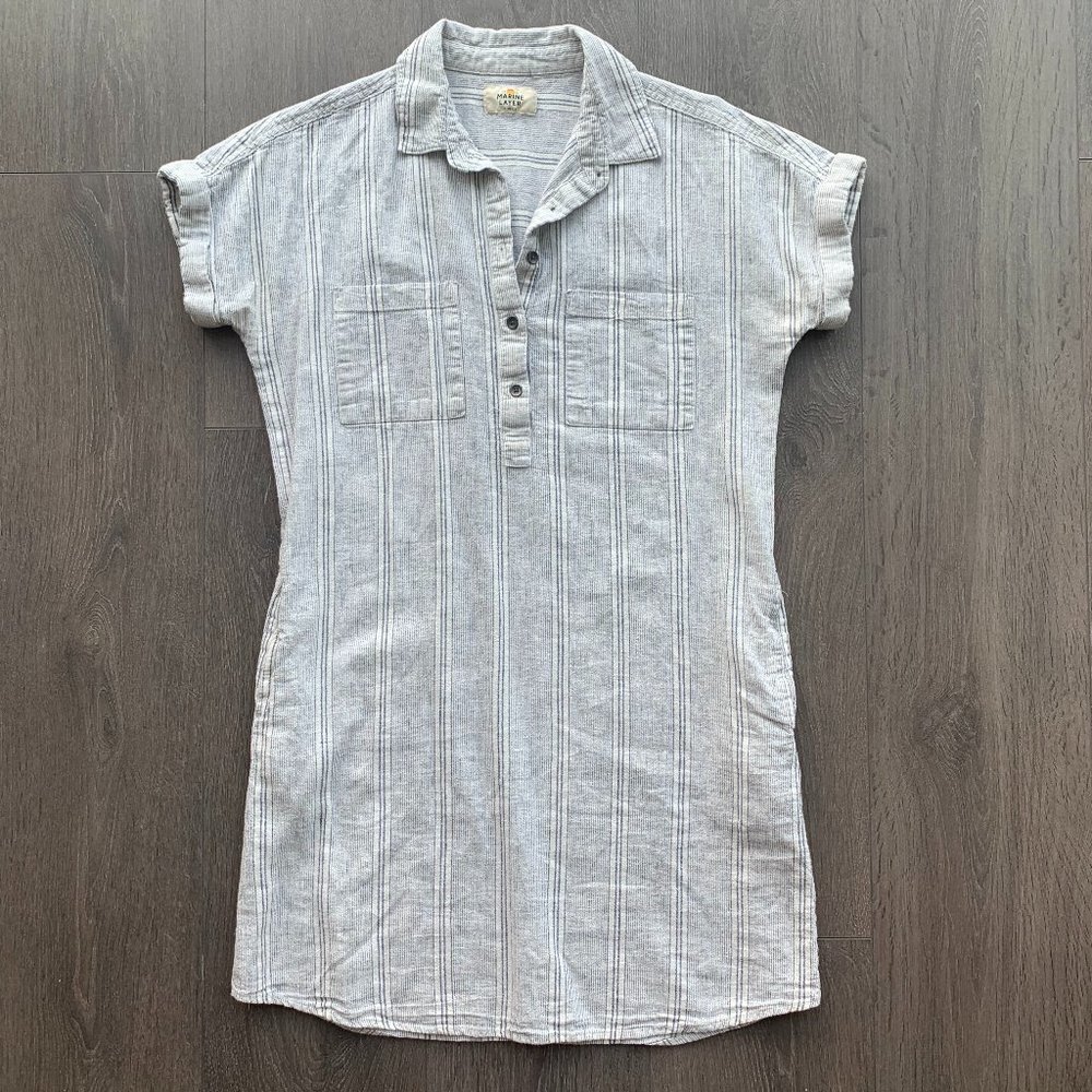 Marine Layer Collar Dress